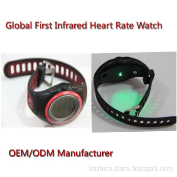 Global First Infrared Heart Rate Monitor Watch, Smart Watch, Health Tracker